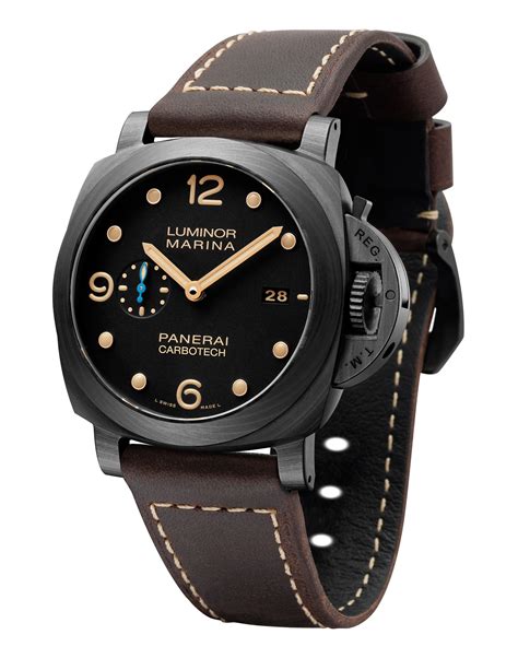 Panerai introduces a new composite case material .